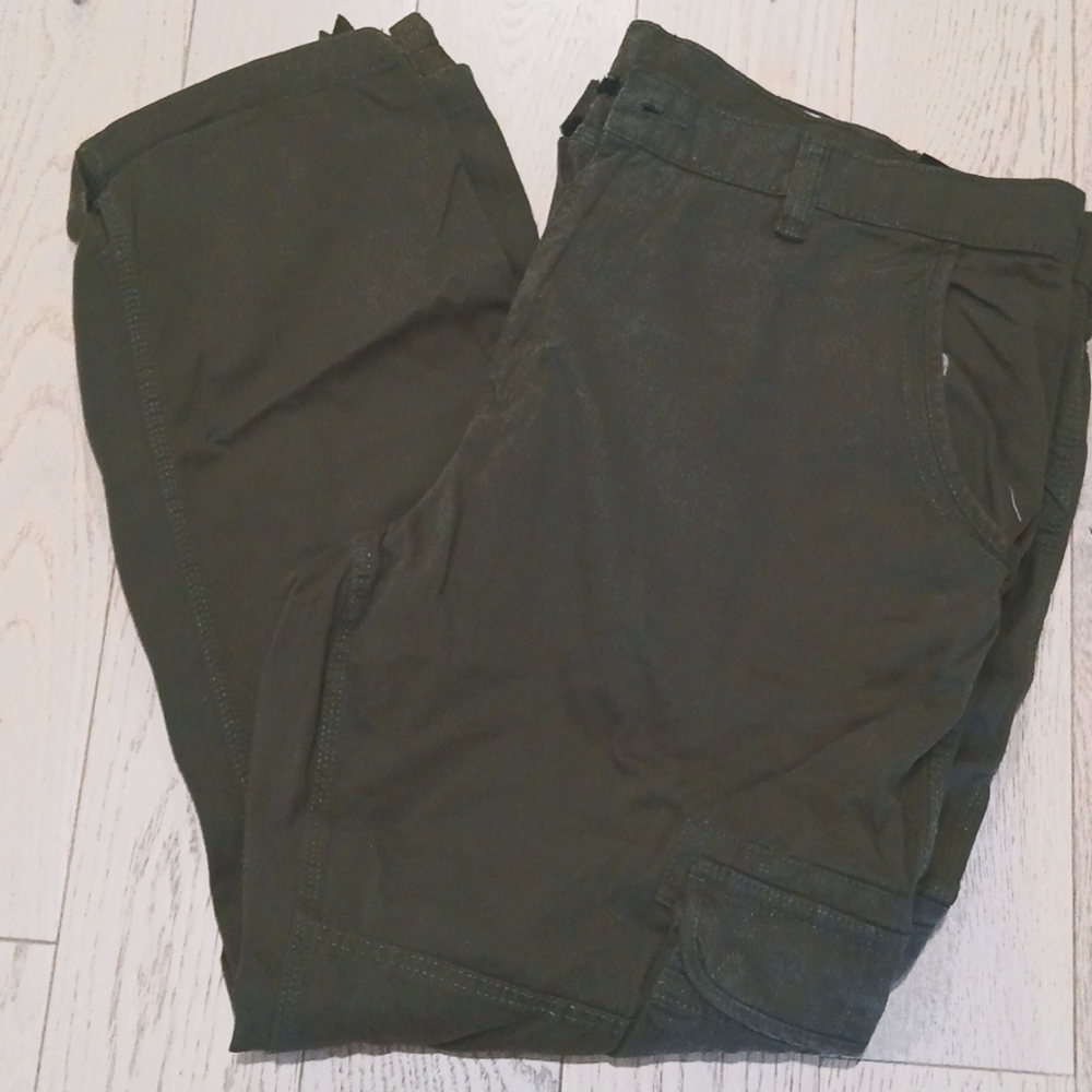 Jordan Craig Cargo Pants 42/32 military army green, EUC